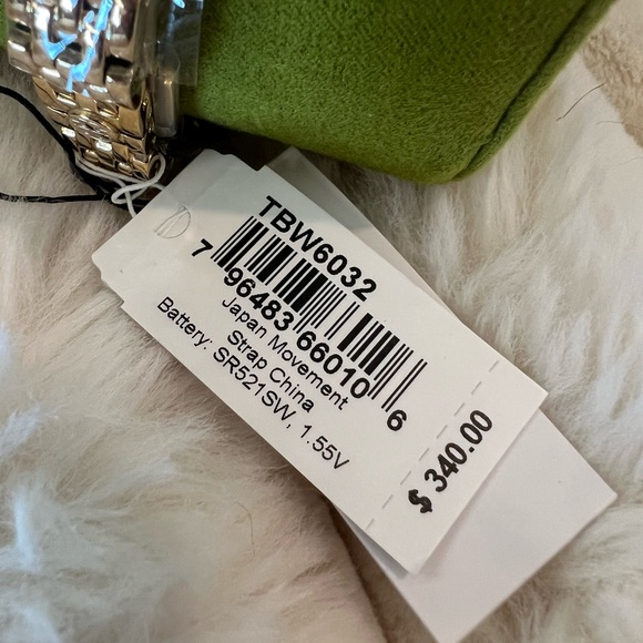 Tory Burch Silver Bracelet Watch with White Face - Picture 4 of 4